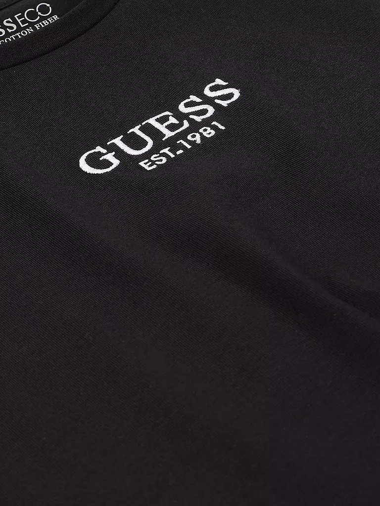 GUESS | Mädchen T-Shirt  | schwarz