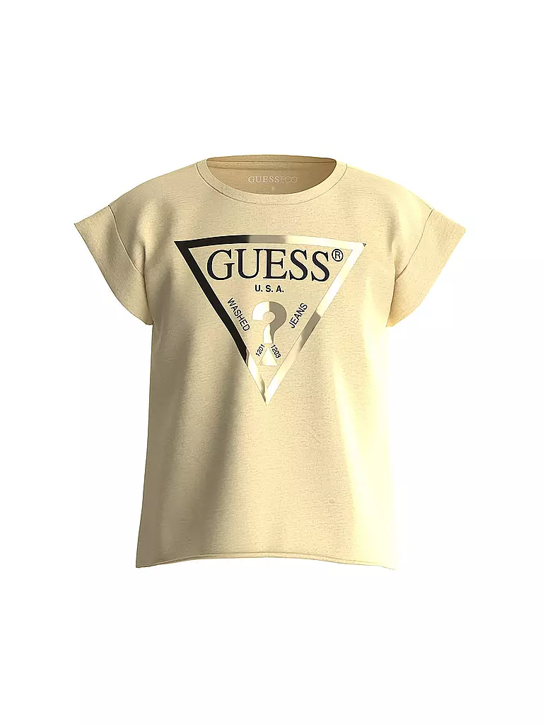 GUESS | Mädchen T-Shirt | gelb