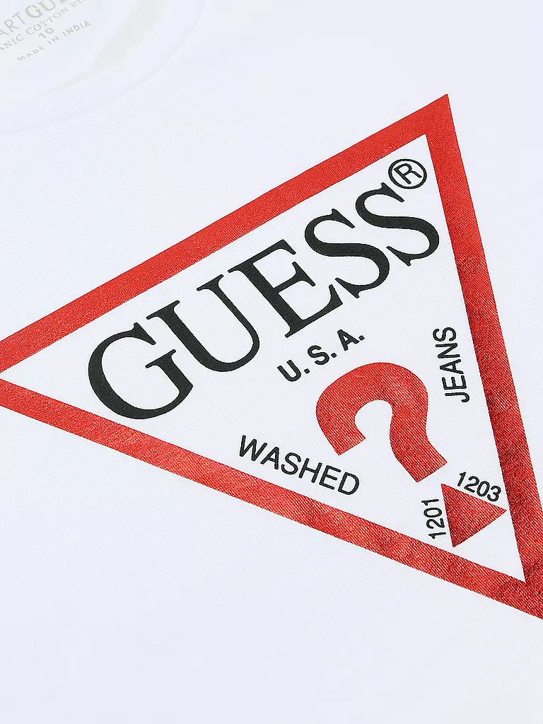 GUESS | Mädchen T-Shirt | weiss