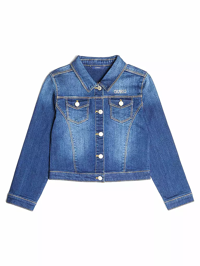 GUESS | Mädchen-Jeansjacke | blau