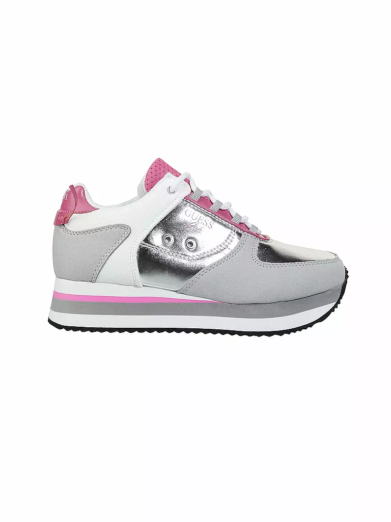 GUESS | Mädchen-Sneaker "Lily" | silber