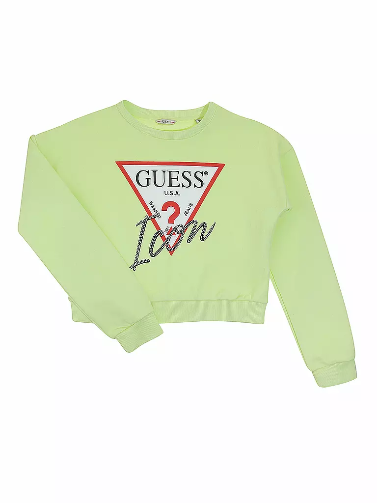 GUESS | Mädchen-Sweater | grün