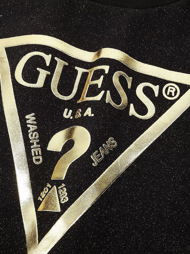 GUESS | Mädchen-Sweater | schwarz