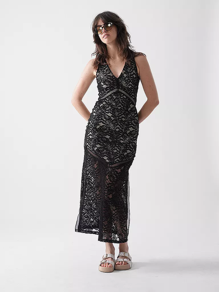 GUESS | Maxikleid  | schwarz