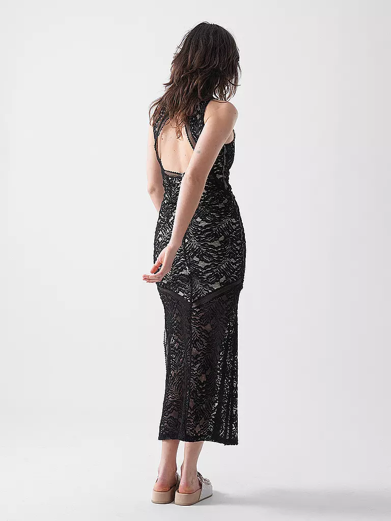 GUESS | Maxikleid | schwarz