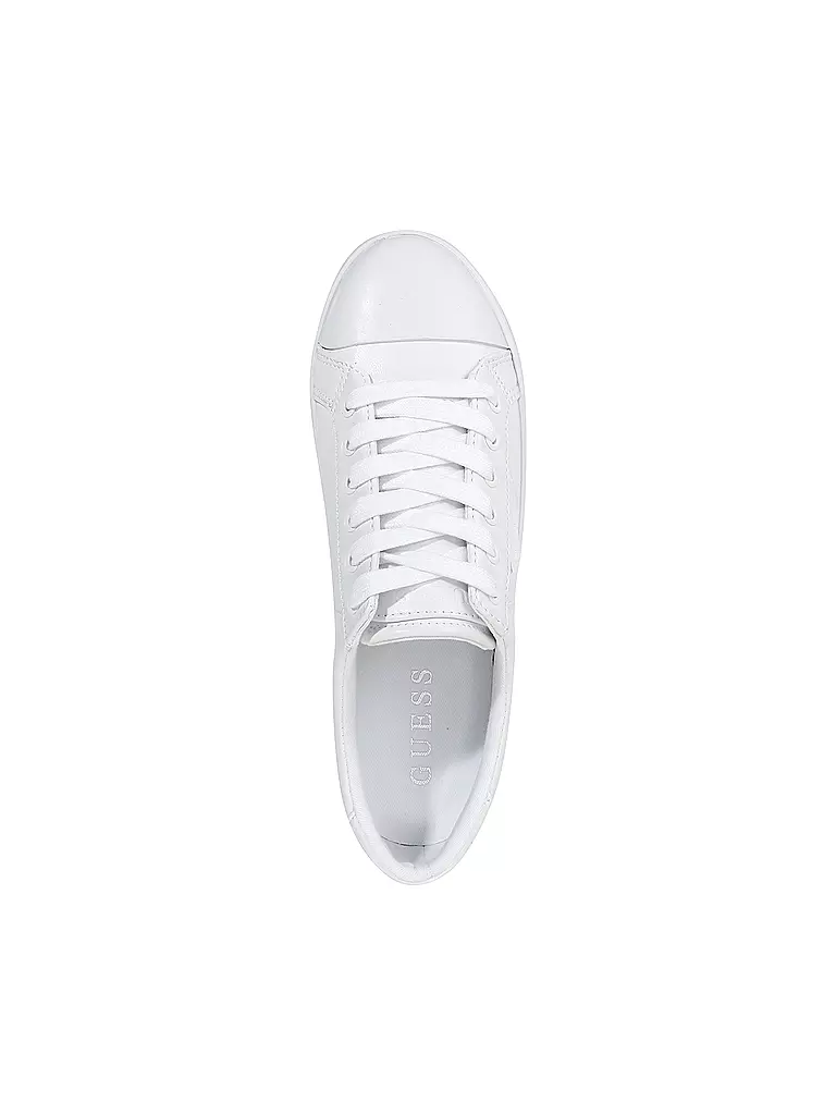 GUESS | Plateau Sneaker | weiß