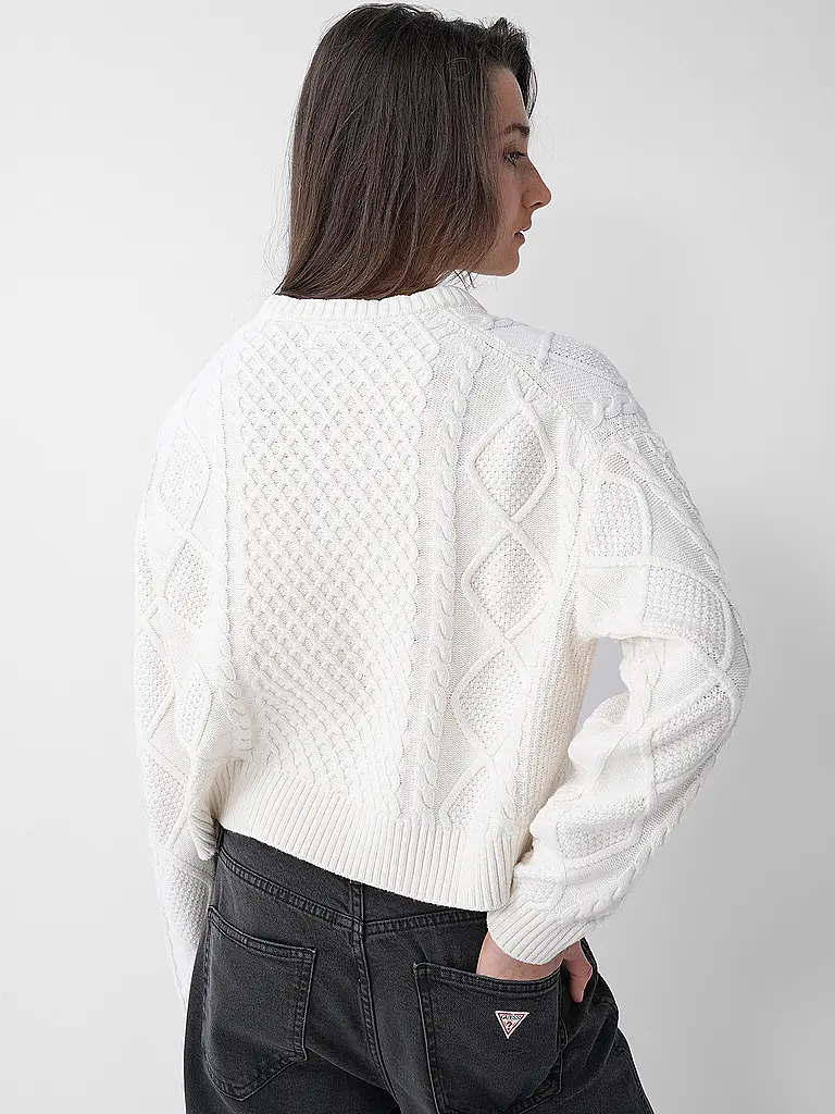 GUESS | Pullover  | creme