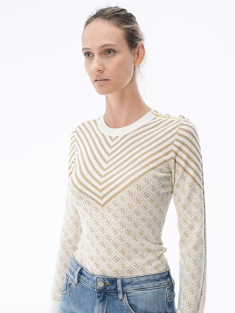 GUESS | Pullover RENEE | creme
