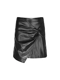 GUESS | Rock in Lederoptik | Schwarz