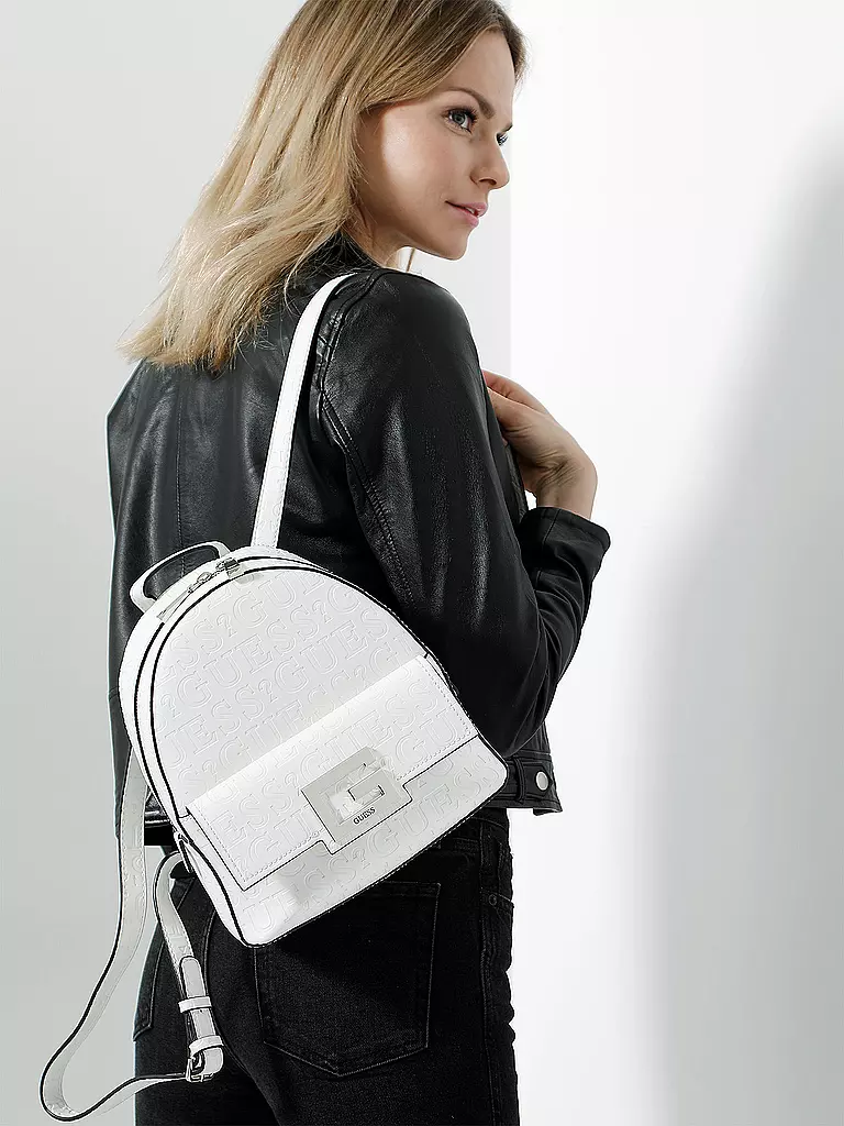 GUESS | Rucksack "Brightside" | weiß