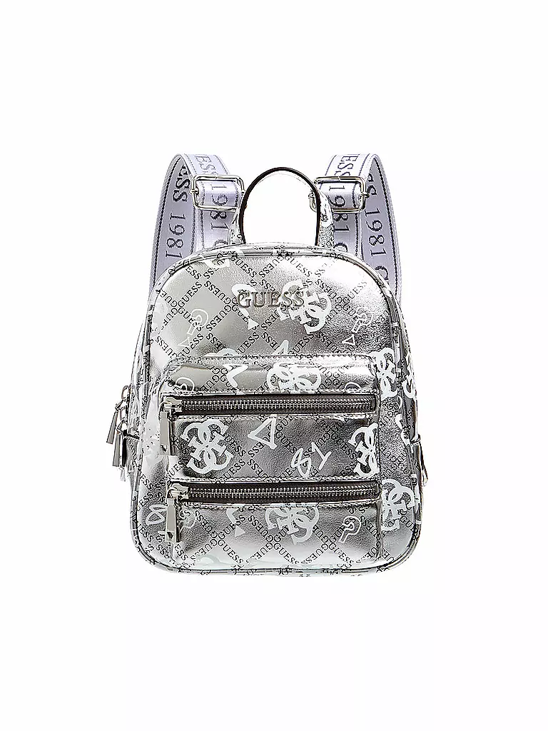 GUESS | Rucksack "Caley Backpack" | silber