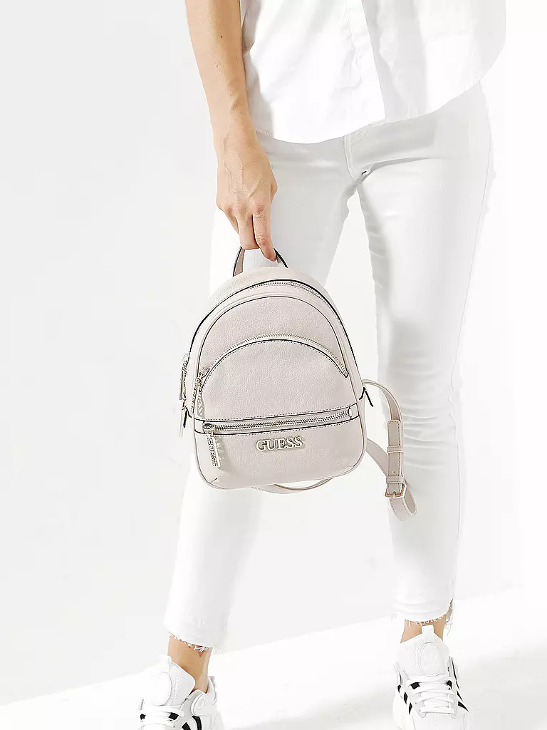 GUESS | Rucksack "Manhattan" S | creme