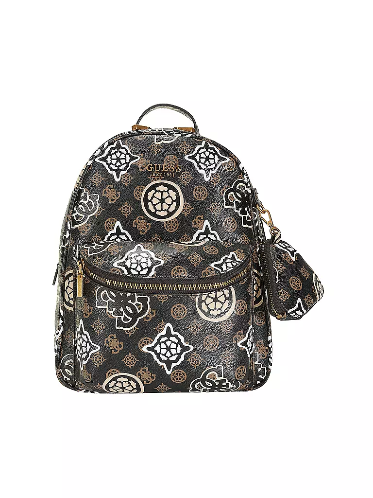 GUESS | Rucksack HOUSE PARTY LARGE | braun