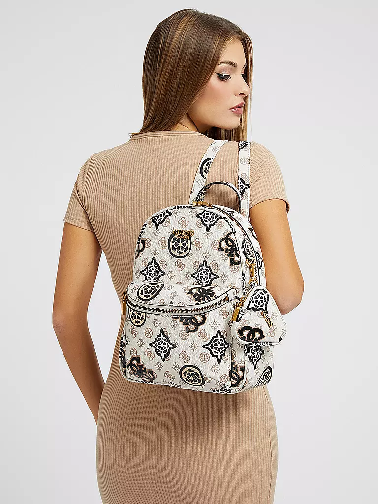 GUESS | Rucksack HOUSE PARTY LARGE | weiss