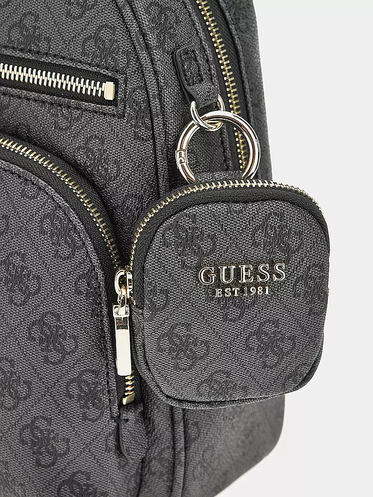 GUESS | Rucksack POWER PLAY | schwarz