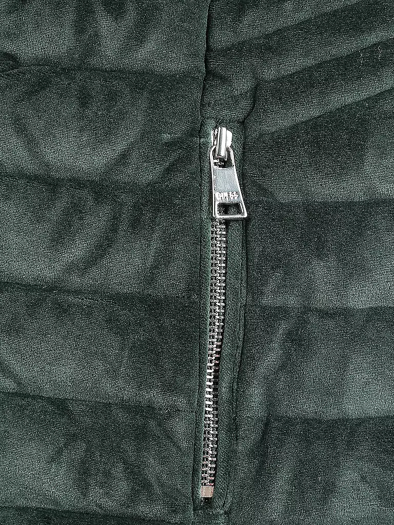 GUESS | Samt-Steppjacke | grün