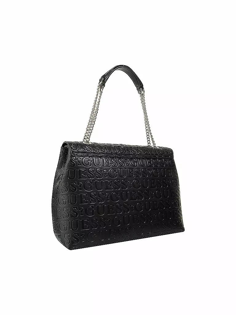 GUESS | Schultertasche "Robyn" | schwarz