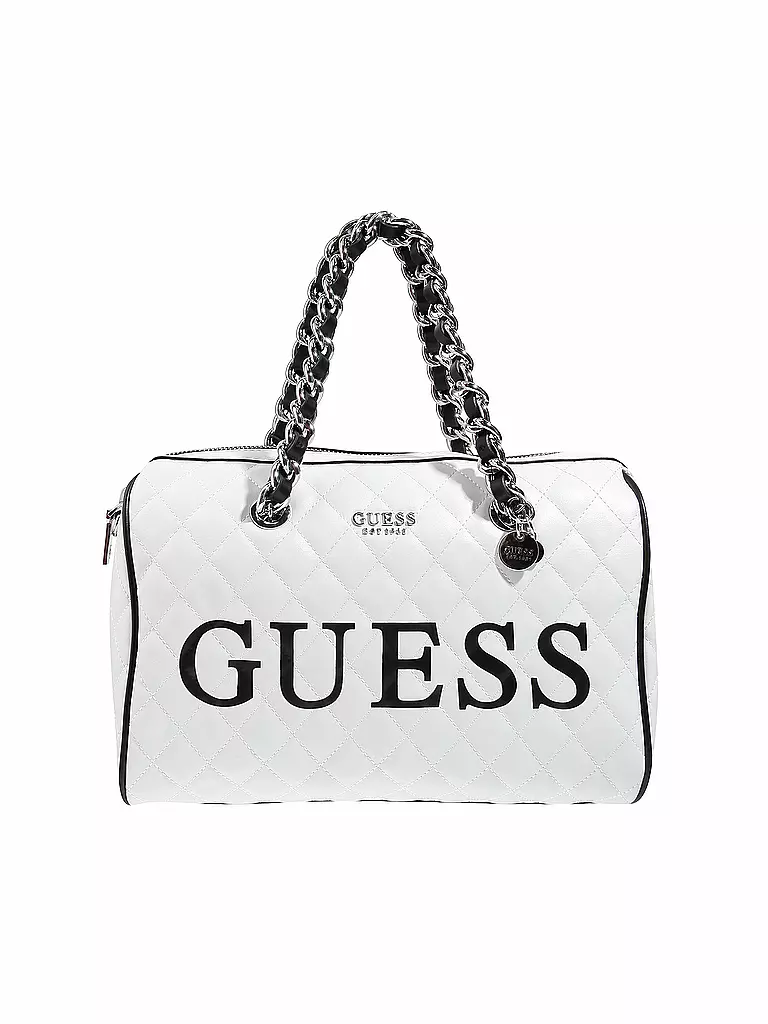GUESS | Schultertasche "Sweet Candy" | weiß