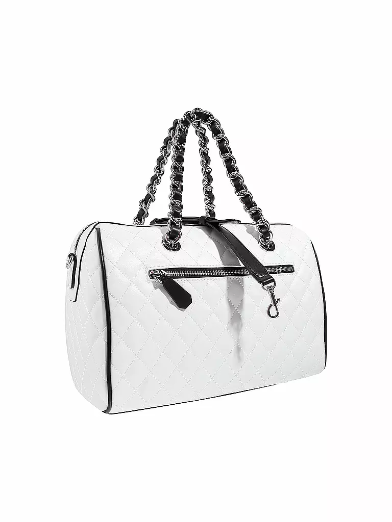 GUESS | Schultertasche "Sweet Candy" | weiß