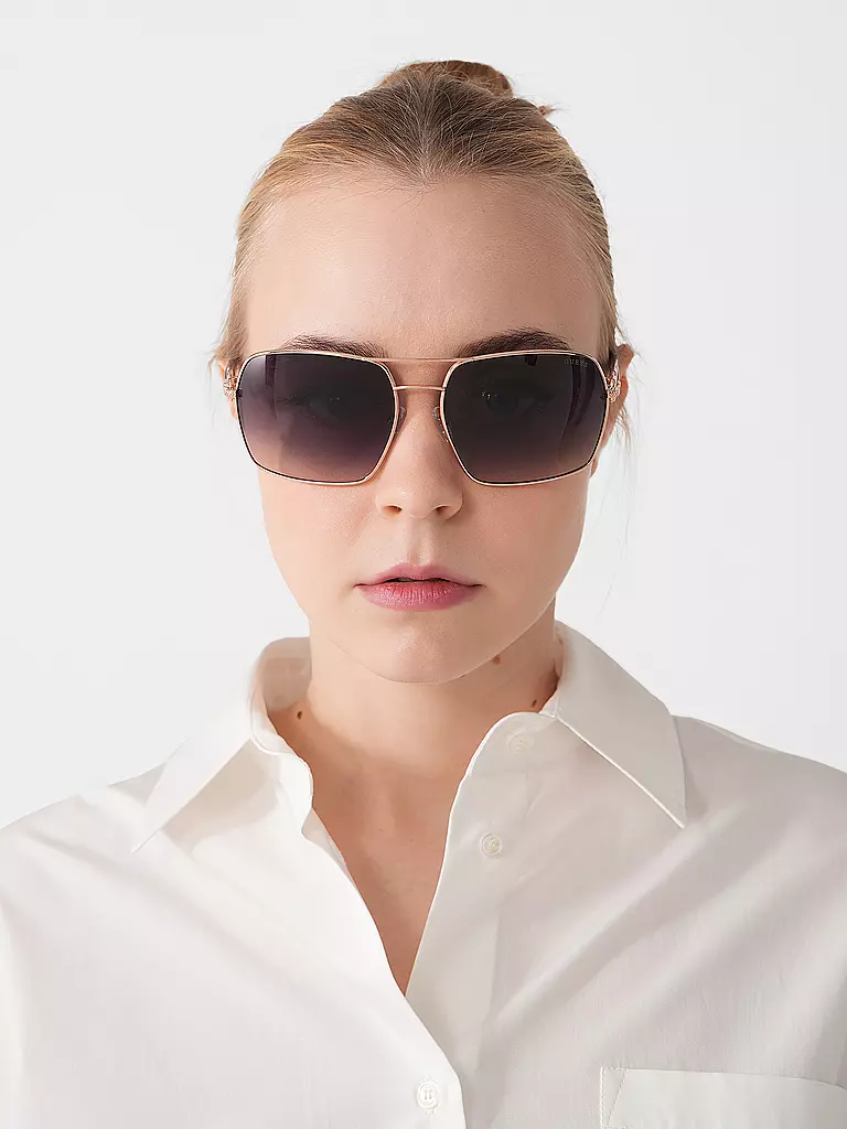 GUESS | Sonnenbrille GU00159/63 | gold