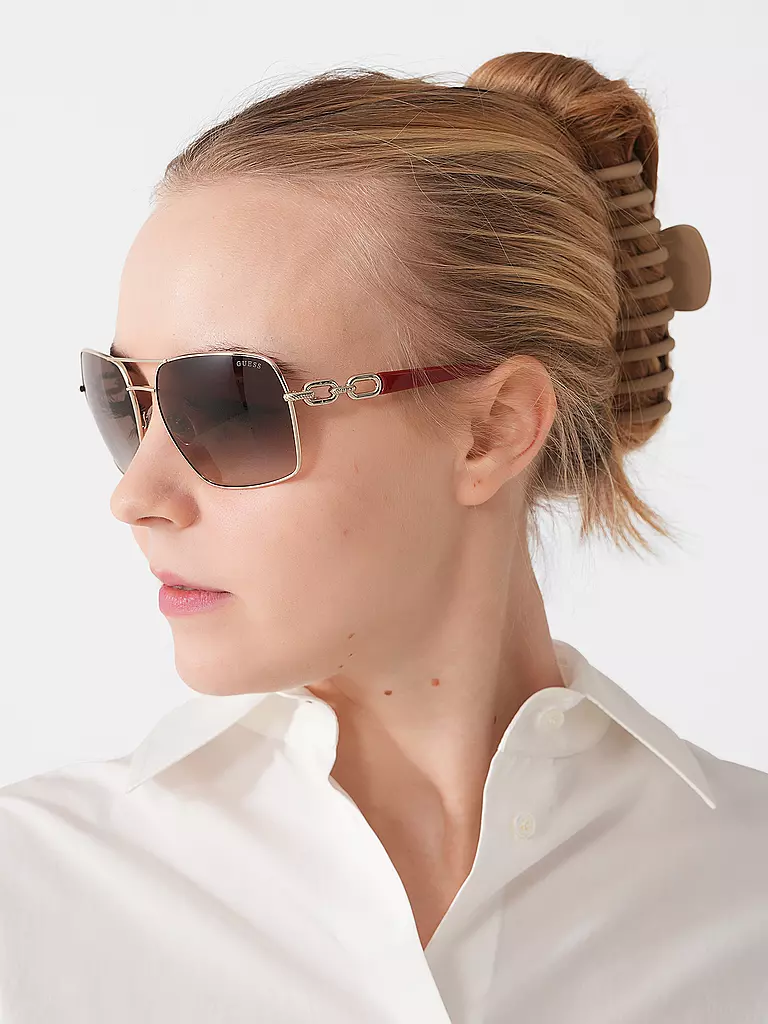 GUESS | Sonnenbrille GU00159/63 | gold