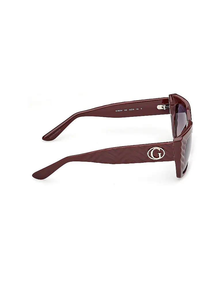 GUESS | Sonnenbrille GU00254/55 | Dunkelrot