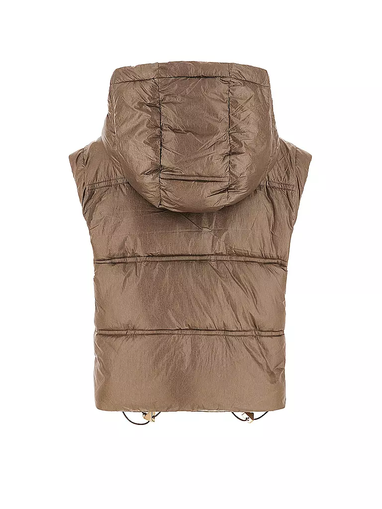 GUESS | Steppgilet | hellbraun