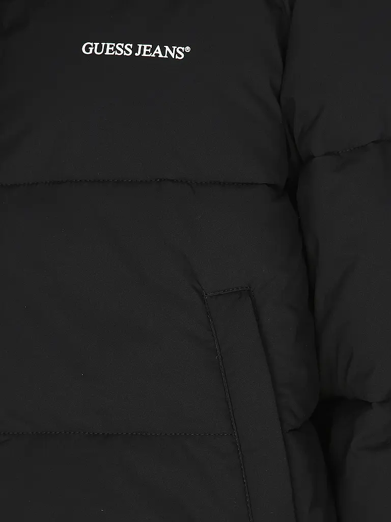 GUESS | Steppjacke Cropped Fit | Schwarz