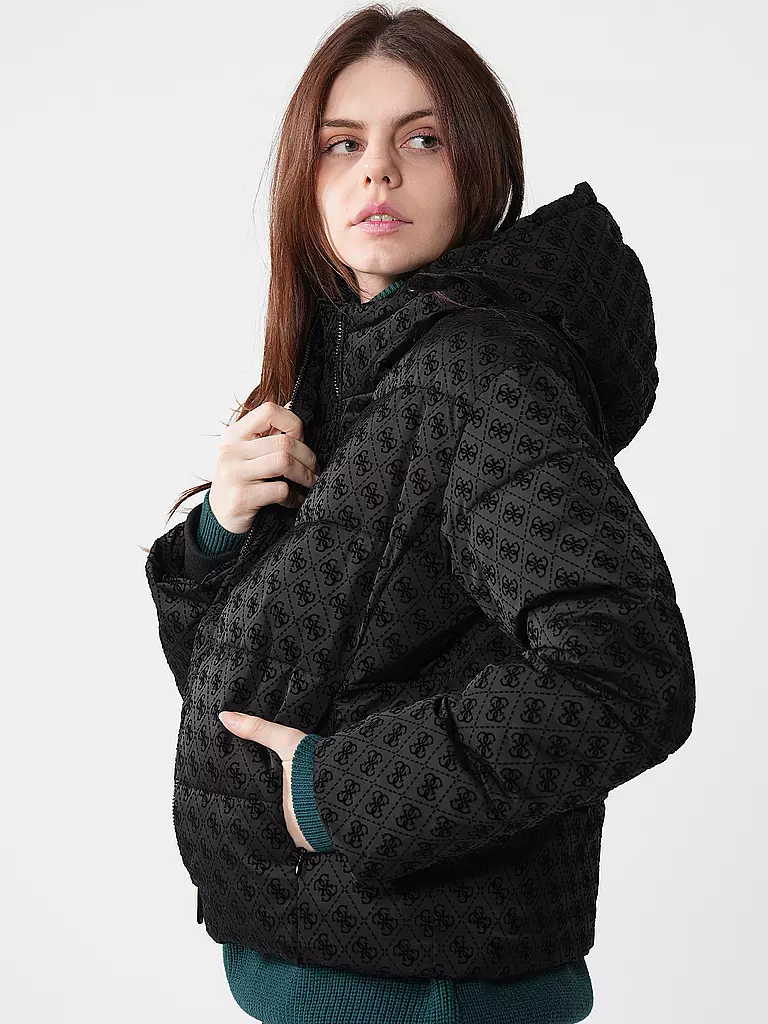 GUESS | Steppjacke DAISY  | schwarz