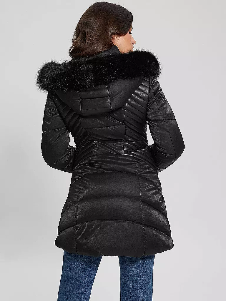 GUESS | Steppjacke NEW OXANA | schwarz