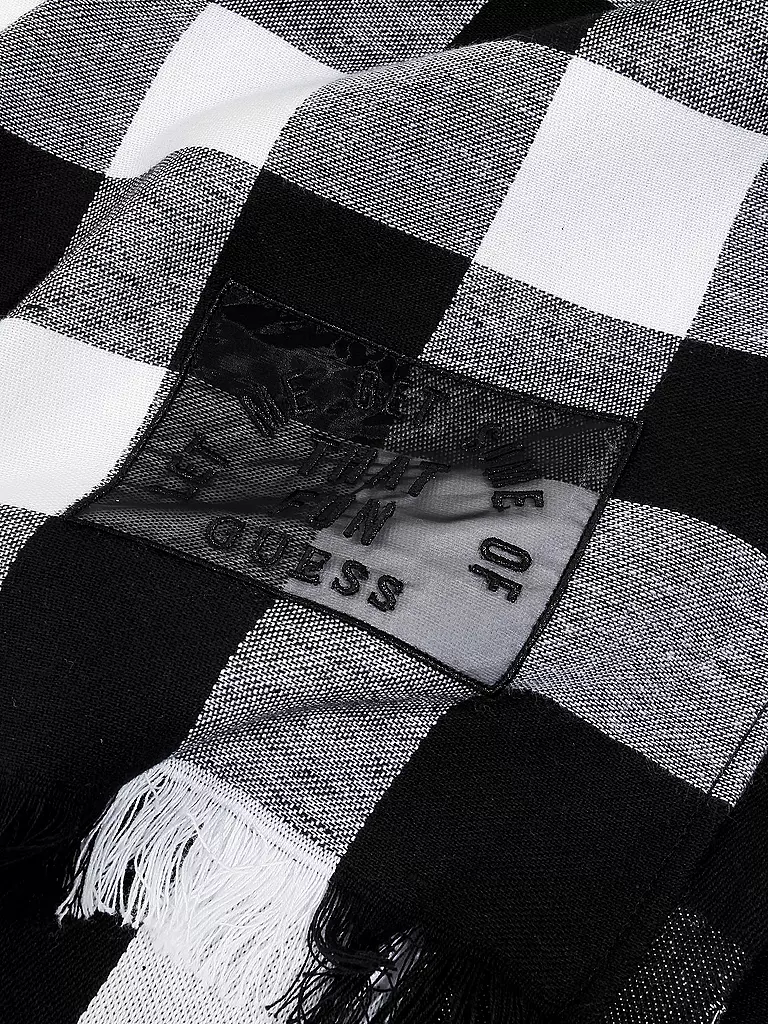 GUESS | Strandtuch | schwarz