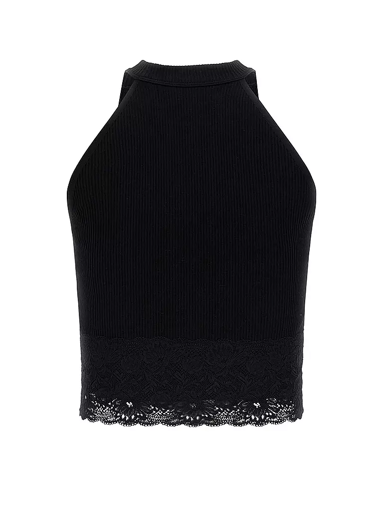 GUESS | Stricktop | schwarz