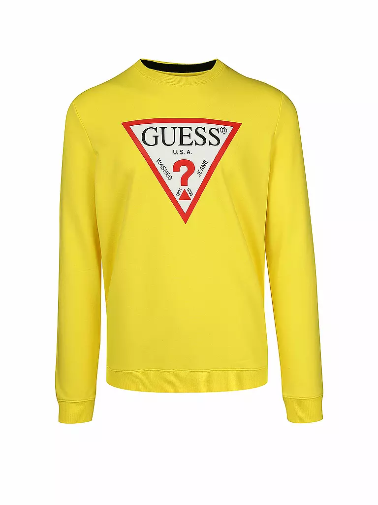GUESS | Sweater | gelb