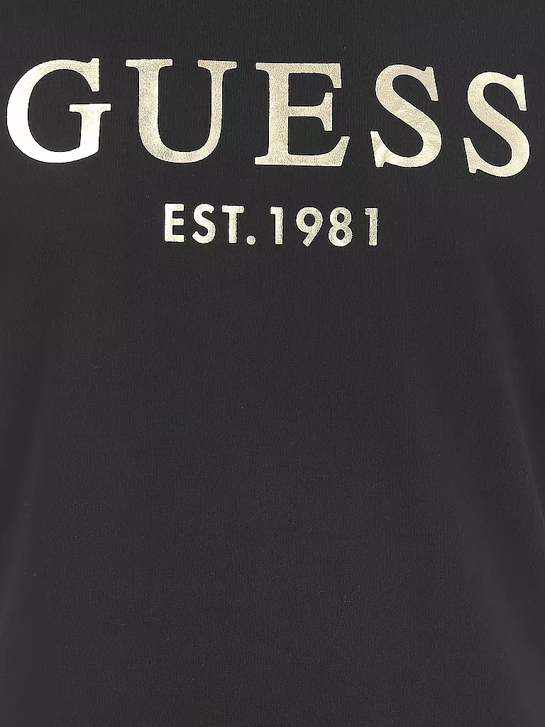 GUESS | T Shirt  | schwarz