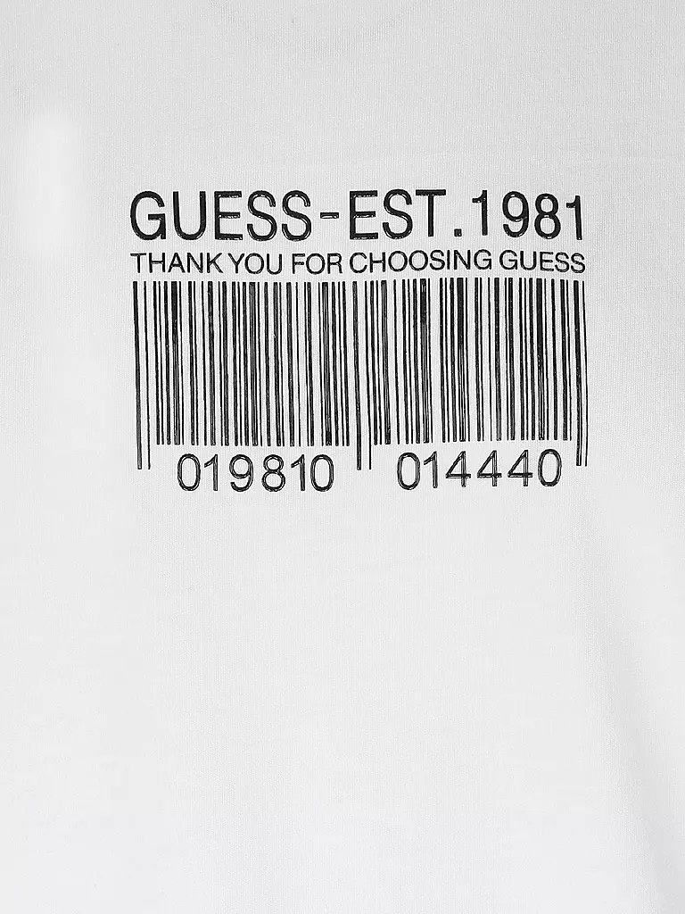 GUESS | T Shirt  | weiss