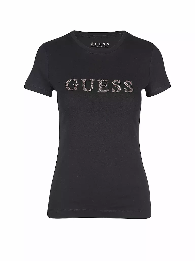GUESS | T Shirt | schwarz