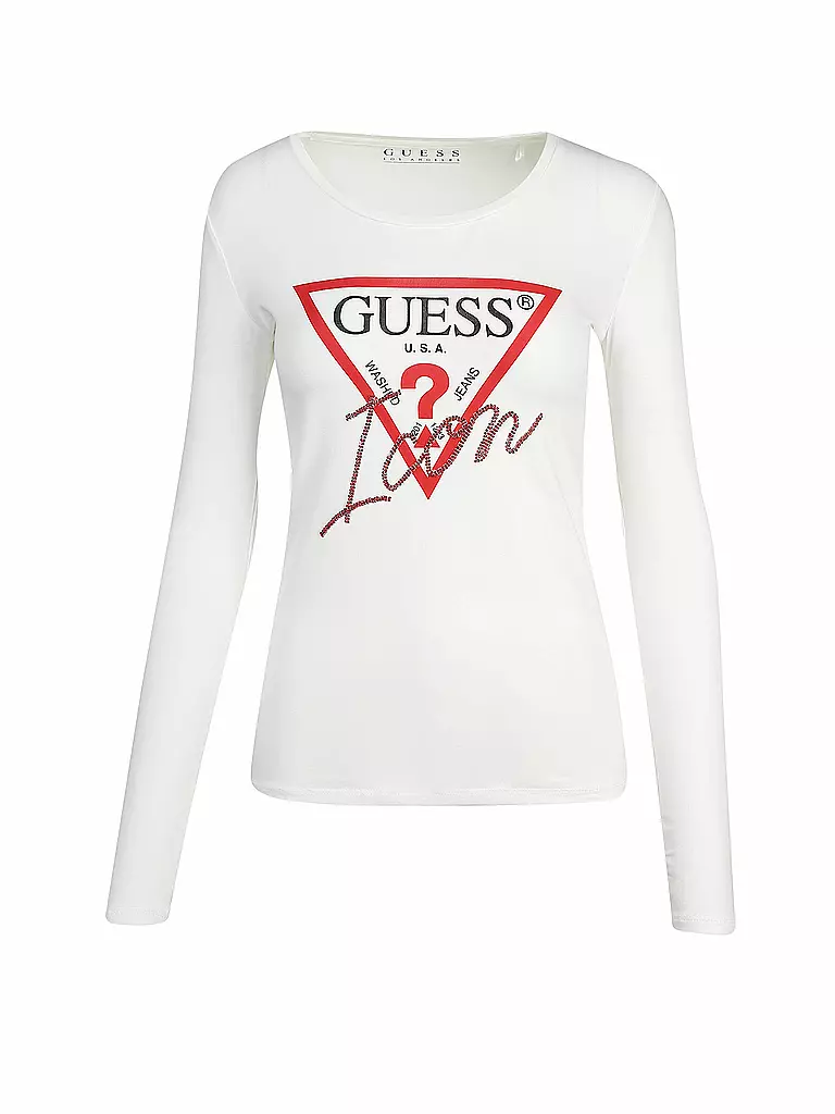 GUESS | T-Shirt "Icon" | weiß