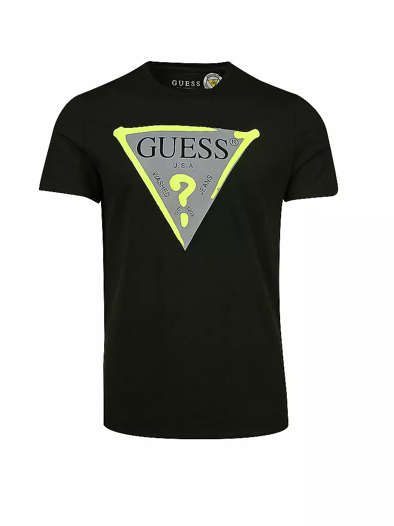 GUESS | T-Shirt "Sprayer" | schwarz