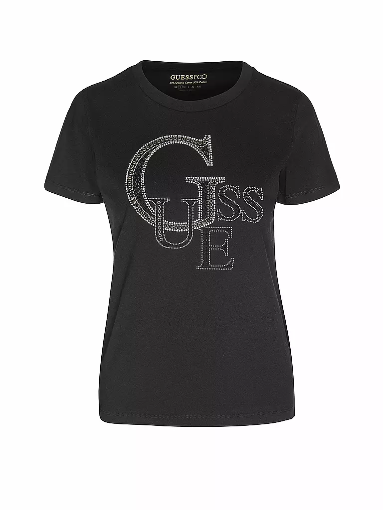 GUESS | T-Shirt  | schwarz