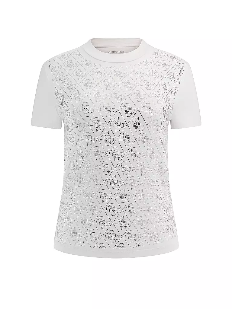 GUESS | T-Shirt  | weiss