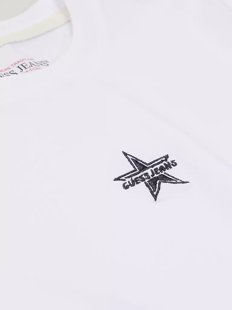 GUESS | T-Shirt  | weiss