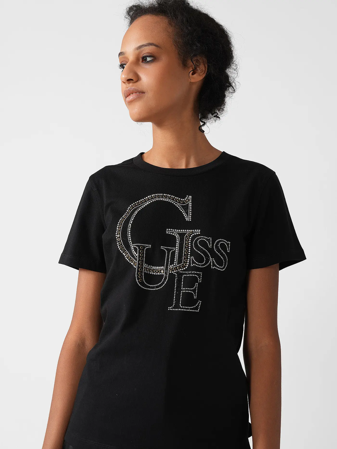 GUESS | T-Shirt  | schwarz