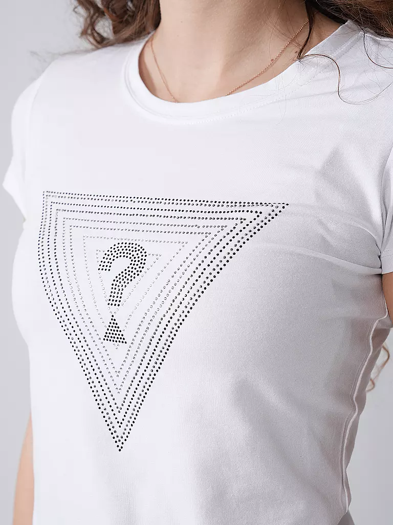 GUESS | T-Shirt  | weiss
