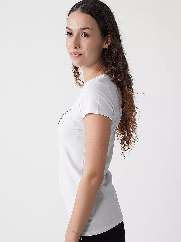 GUESS | T-Shirt  | weiss