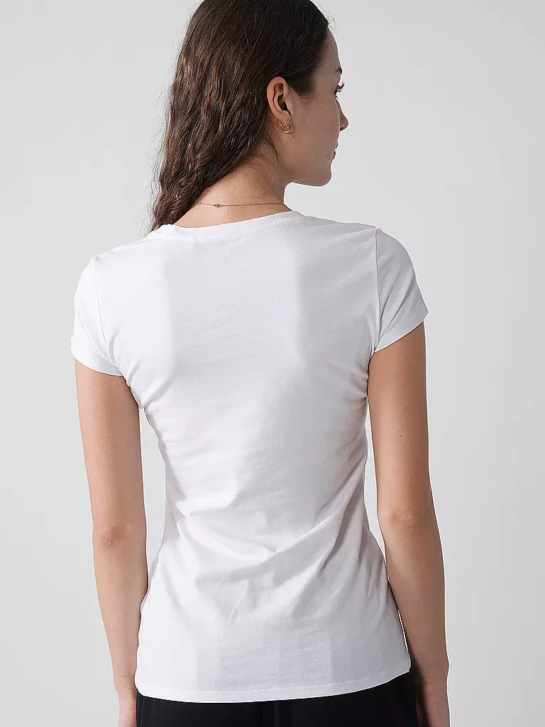 GUESS | T-Shirt  | weiss