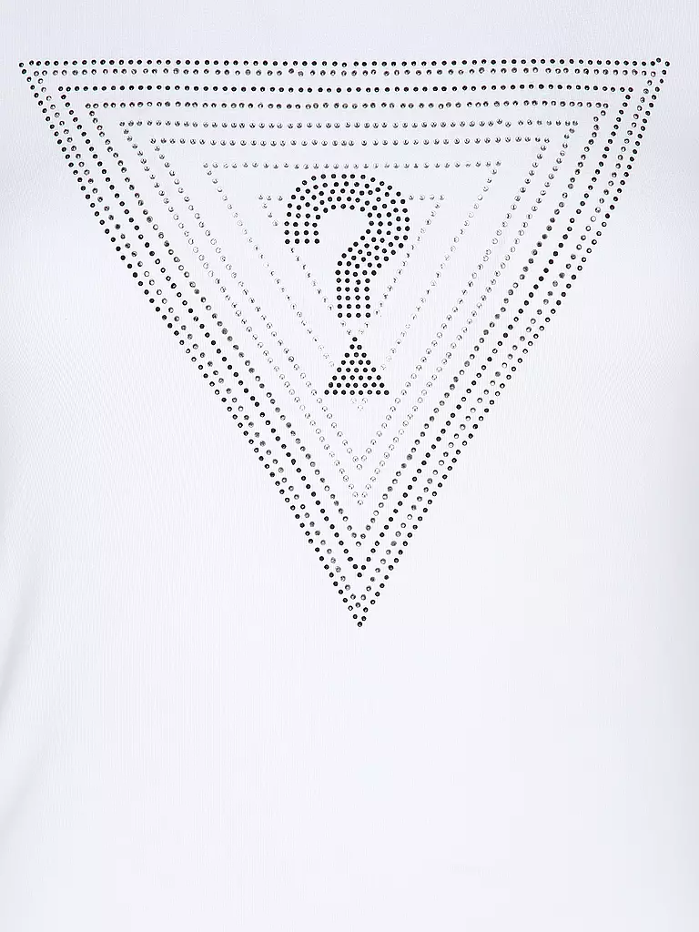 GUESS | T-Shirt  | weiss