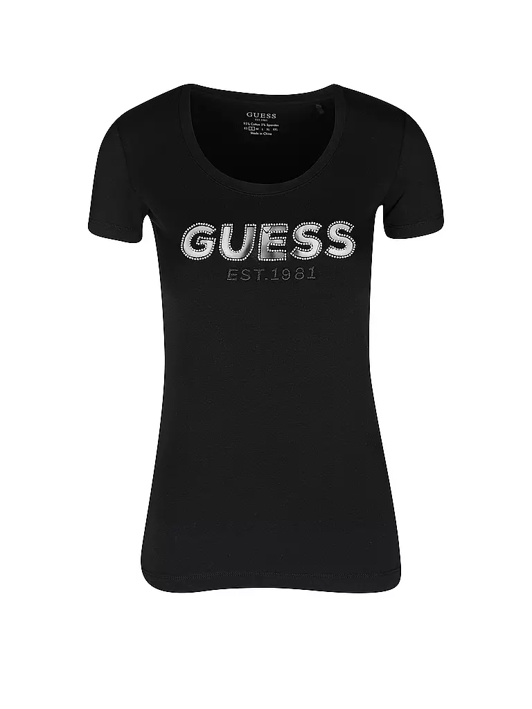 GUESS | T-Shirt | schwarz