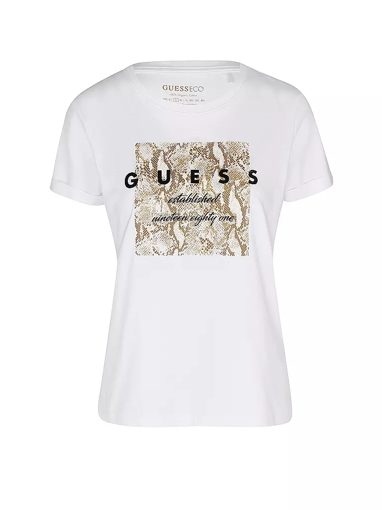 GUESS | T-Shirt | weiss