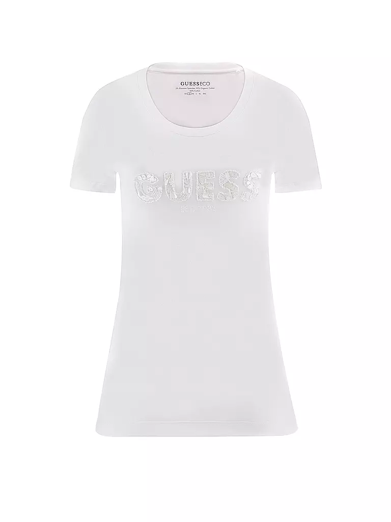 GUESS | T-Shirt | weiss
