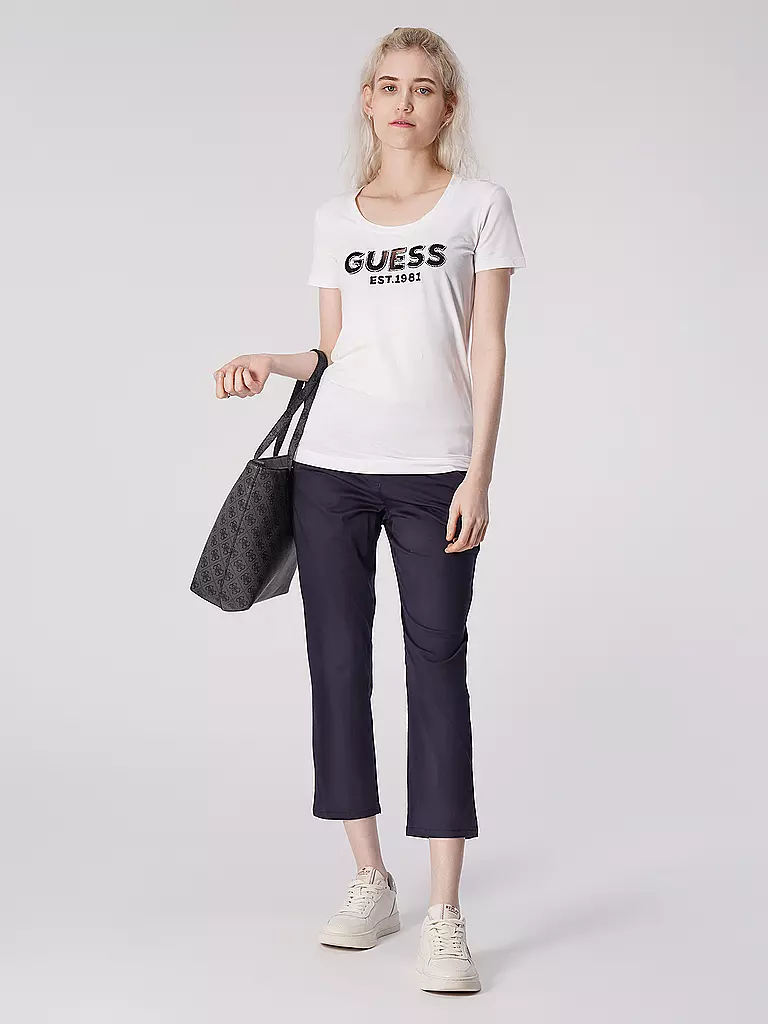 GUESS | T-Shirt | weiss